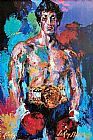 Rocky Canvas Paintings - Rocky Balboa